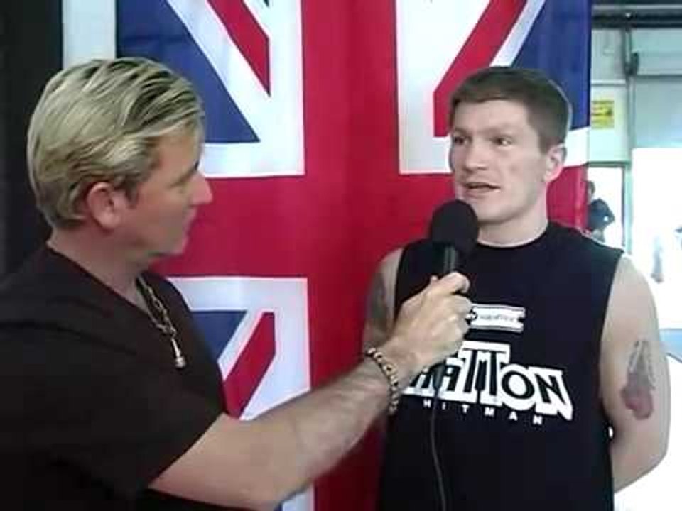 Smitty talks to Ricky Hatton