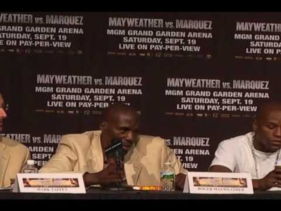 Mayweather Marquez Presser 2