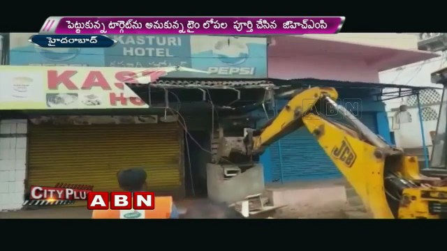 GHMC razes 4131 footpaths encroachments