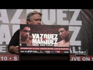 Vazquez vs Marquez IV Post Fight Press Conference