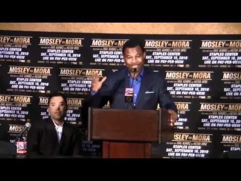 Mosley vs. Mora post press conference
