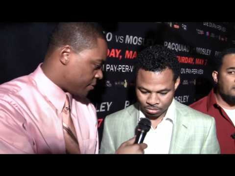 Shane Mosley vs. Manny Pacquiao