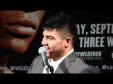Ortiz vs. Mayweather post-fight press conference, Part 1