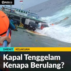 #1MENIT | Kapal Tenggelam Kenapa Berulang?