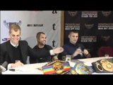 Hatton Promotions Road To Glory press conference