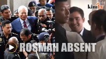 Najib's children present, Rosmah absent