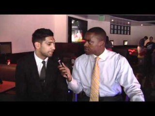 AMIR KHAN INTERVIEW SHUTDOWN DURING STEROID QUESTIONING