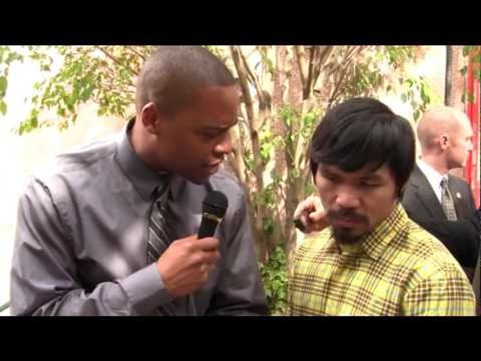 PACQUIAO ANNOUNCES RETIREMENT - "Couple more fights and that's it"