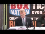 David Haye v Dereck Chisora Press Conference Part 1