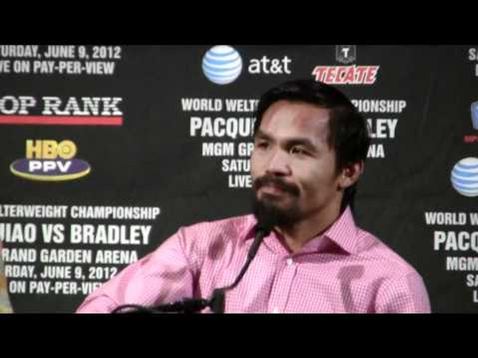 Pacquiao vs Bradley (Part 2 Post Fight Press Conference)
