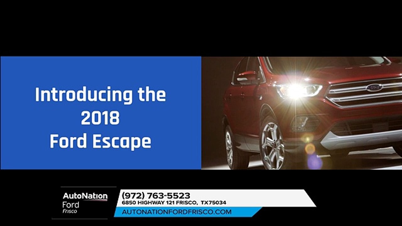 Ford Escape McKinney TX | 2018 Ford Escape Celina TX