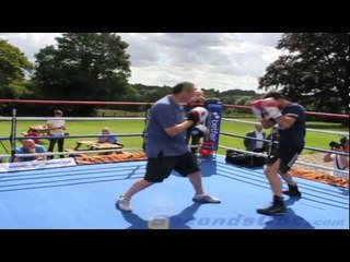 Carl Froch Open Workout at Matchroom Boxing