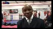 Boxers Chris Eubank Chris jr and trainer Ronnie Davies talk boxing