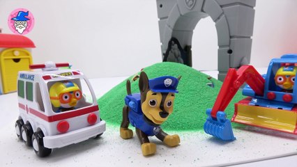 Robocar Poli special clip & rescue tool mission & construction toys Color sand play ♥ TOY WIZARD