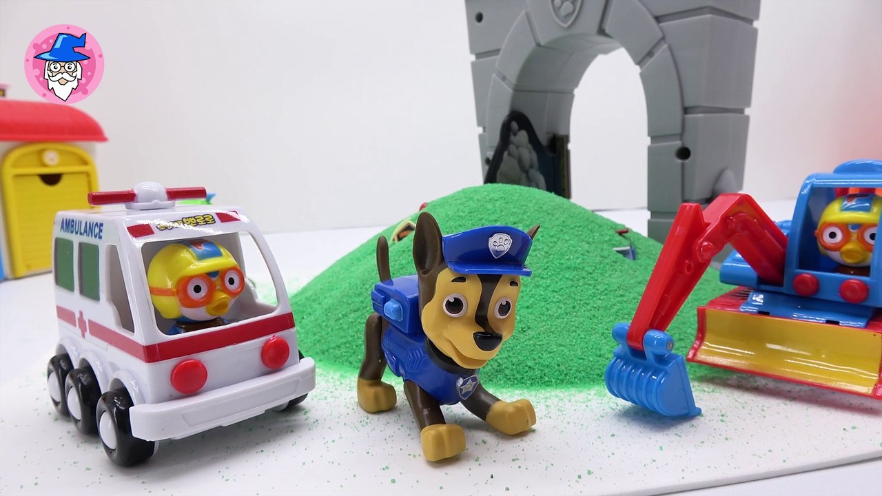 Robocar Poli special clip & rescue tool mission & construction toys Color sand play ♥ TOY WIZARD