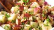 Enjoy this German Potato Salad with a vinegar and bacon sauce that people will rave about!WRITTEN RECIPE: