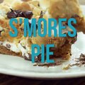 S'MORES PIE is filled with plenty of chocolate, graham cracker, and marshmallows. A dessert perfect for any occasion or summer party!Recipe: