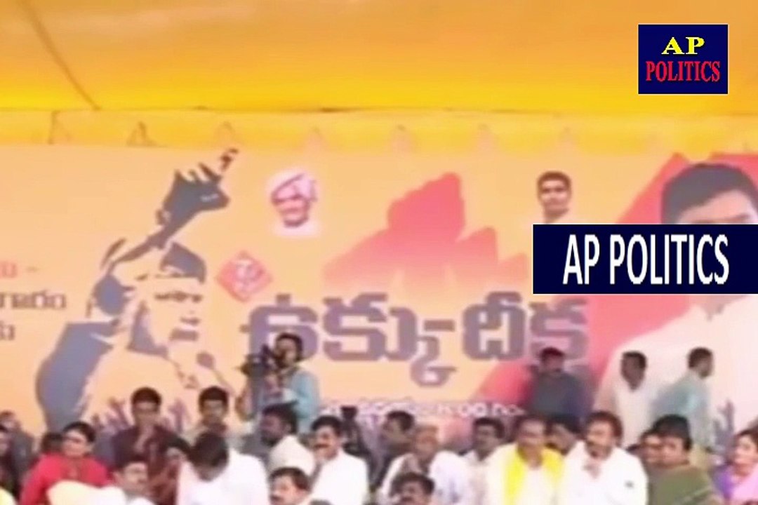 Hero Shivaji Speech At CM Ramesh Ukku Deksha - AP Politics