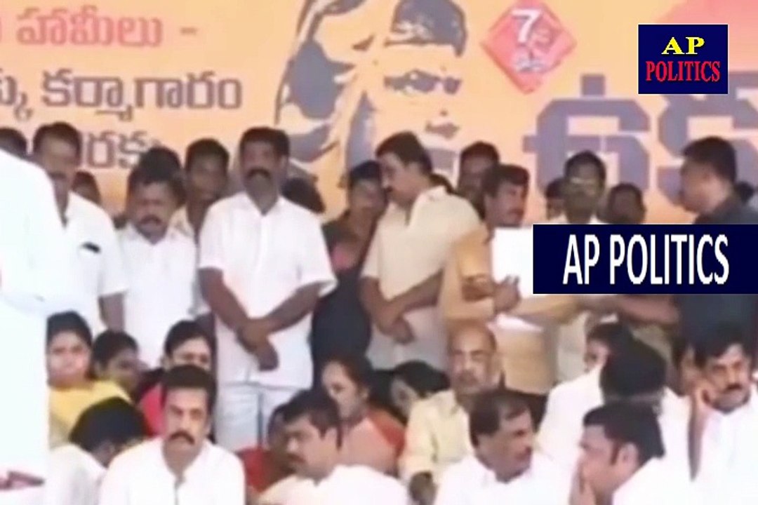 KE Krishnamurthy Speech At CM Ramesh Ukku Deksha - AP Politics
