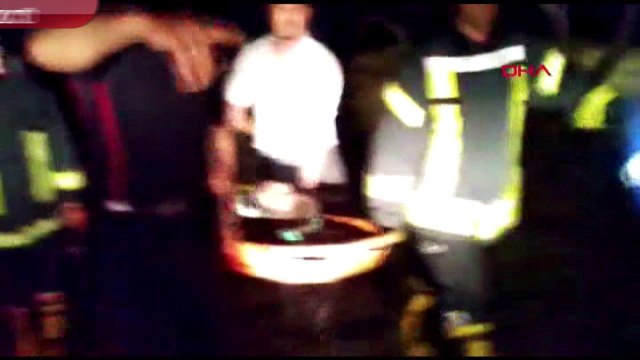 Tuvaletini yapmak isterken, az daha canından oluyordu