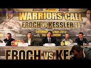 Froch v Kessler 2 Press Conference