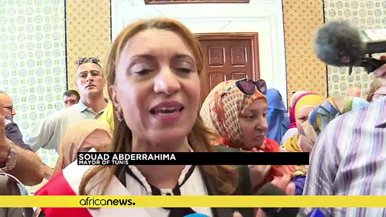 Tunisie : Souad Abderrahim, la première femme maire prend ses fonctions à Tunis