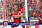 Miguel Trauco se sumó a los trabajos en Flamengo