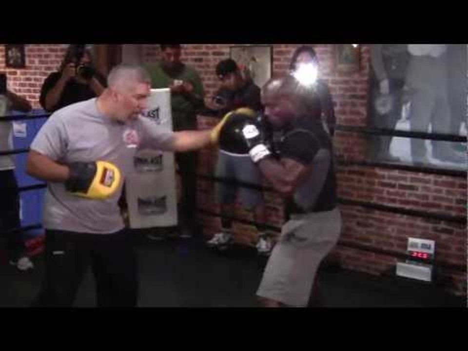 Timothy Bradley Hitting Mitts - COMPLETE UNEDITED