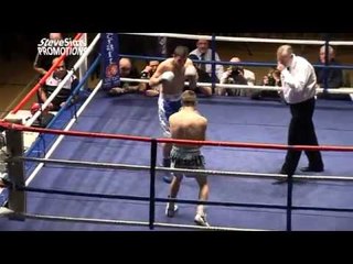 Mitch Buckland vs Simas Volosinas.Promoted by Steve Sims