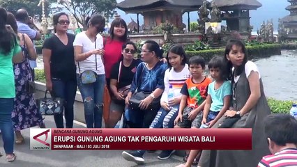 Erupsi Gunung Agung tak pengaruhi Wisata Bali