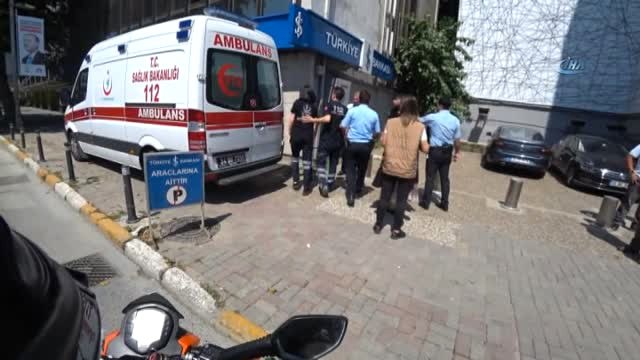 Kabataş'ta Sarhoş Şahsa Taksiciden Şok Tepki