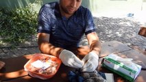 Yavru Kukumav kuşlarına Özel Harekatçı şefkati