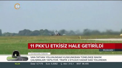 11 PKK'lı etkisiz hale getirildi
