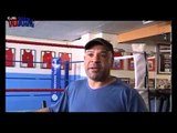 Boxer Gary Buckland,s trainer Borg speaks out,fight call off,ring is damaged by crowd in Argentina