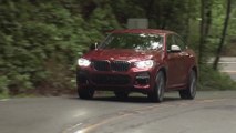 The new BMW X4 M40d. Country Road Driving Video