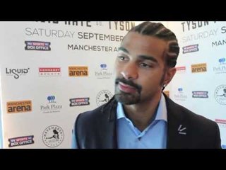 David Haye - Fury's going to get knocked out plain and simple