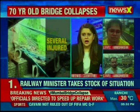 Mumbai bridge collapse Alert train motorman averted tragedy; Chandrashekhar Sawant speaks to NewsX