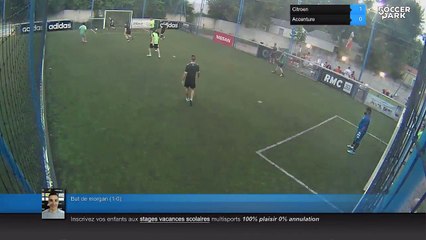 But de morgan (1-0) - Citroen Vs Accenture - 03/07/18 20:30 - Printemps 2018 : loisir mardi
