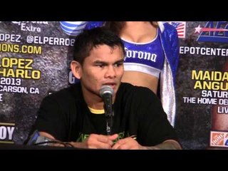 Josesito Lopez vs Marcos Maidana  (Post Fight Press Conference) Part 2