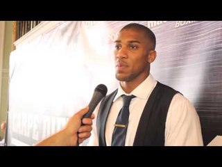 ANTHONY JOSHUA INTERVIEW   TURNING PRO WITH MATCHROOM