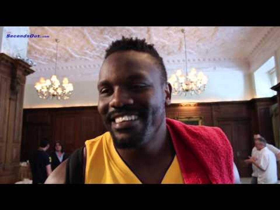 Dereck Chisora on new diet and Malik Scott