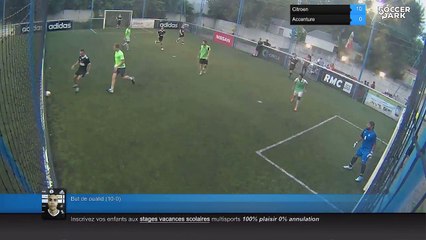 But de oualid (10-0) - Citroen Vs Accenture - 03/07/18 20:30 - Printemps 2018 : loisir mardi