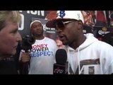 Floyd Mayweather Jr. EXCUSIVE BOXING Training Camp Interview