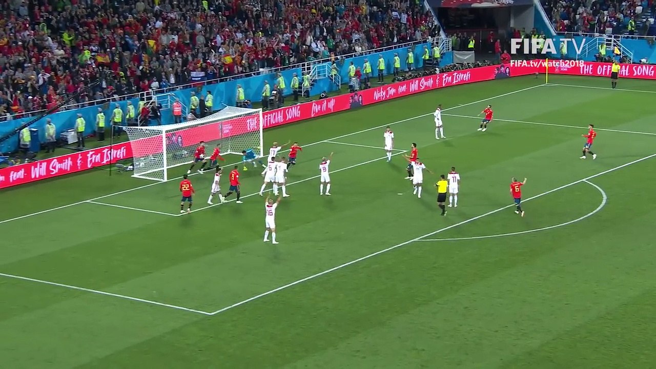 Iago ASPAS Goal - Spain v Morocco - MATCH 36_HD