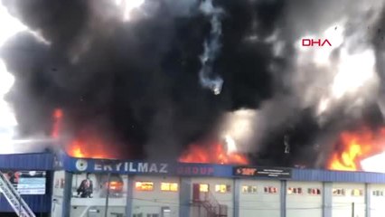 Hadımköy Fabrika Yangını 4