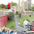 Legoland has extremely accurate mini cities built entirely out of Legos — check out the amazing recreations
