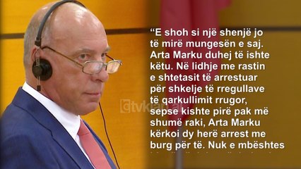 Arta Marku shmang seancen e Vetting-ut