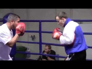 "Mexican Russian" Evgeny Gradovich COMPLETE Mitt Workout with Robert Garcia (UNEDITED)