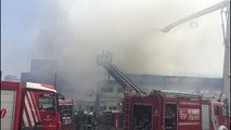 GÜNCELLEME - Hadımköy'de fabrika yangını (1) - İSTANBUL