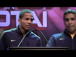 PACQUIAO vs RIOS - Post fight Press Conference for Felix Verdejo vs Petchsamuthr Duanaaymudahan